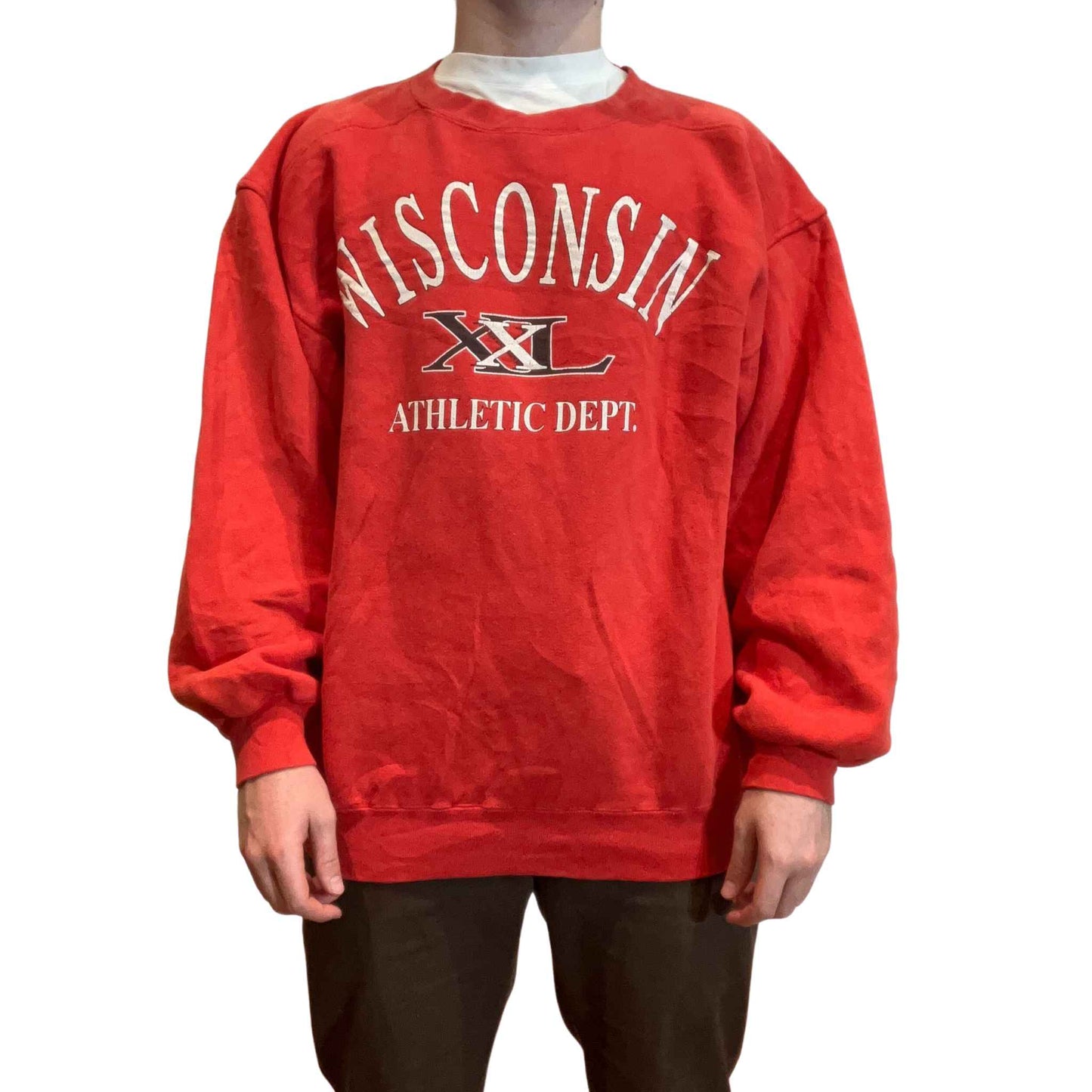 Wisconsin XXL American College Sweatshirt | Size XL